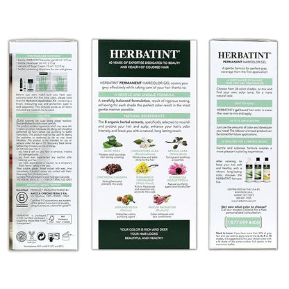 Herbatint Permanent Haircolor Gel, 10C