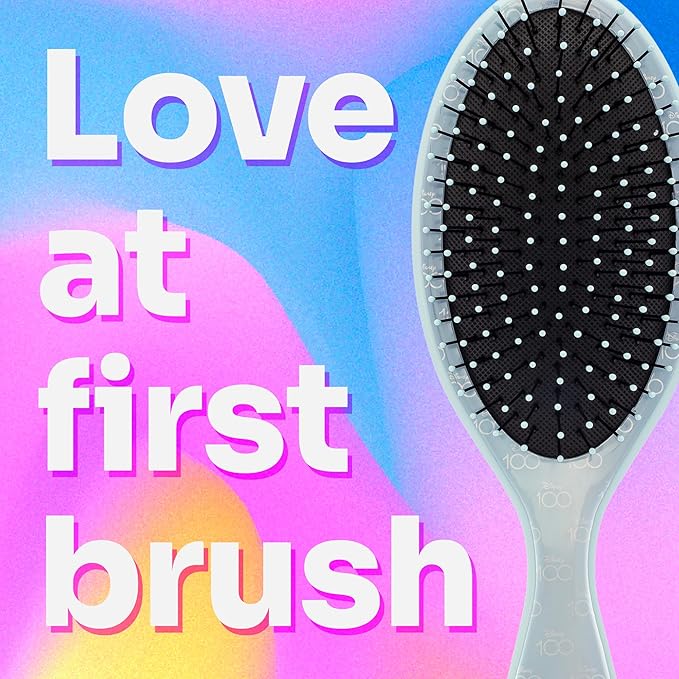 Wet Brush Original Winnie the Pooh (Disney 100) - Soft & Flexible Bristle Detangler for Curly, Straight, Thick & Wavy Hair