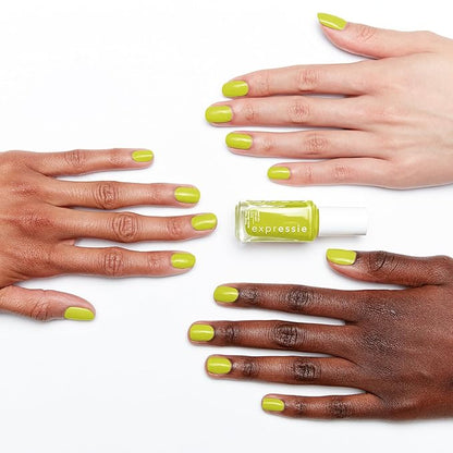 essie expressie quick dry nail polish, vegan, power vegan,