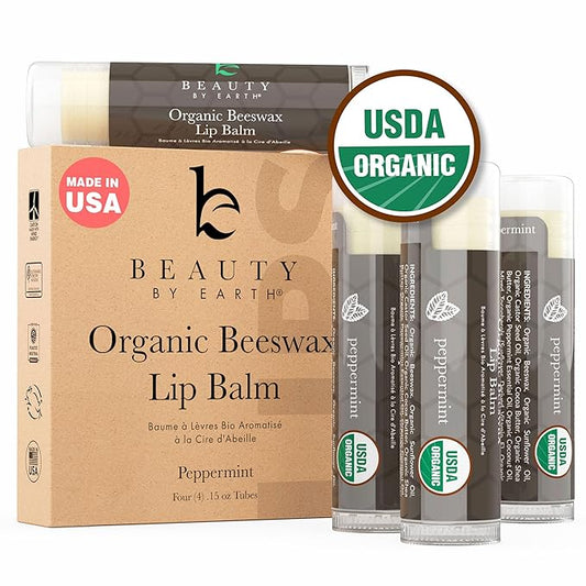 Organic Lip Balm Peppermint - 4