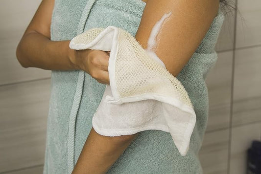 Paradiso Soft-Weave Wash Cloths, Cleansing and Exfoliating, White, Pack of 10