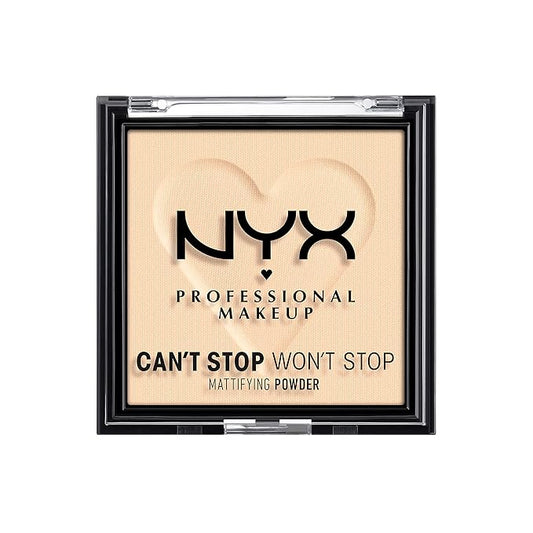 NYX PROFESSIONAL MAKEUP Can't Stop Won't Stop Mattifying Pressed Powder - Fair