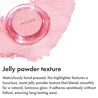 Amuse SEOUL Face Diamond Pink Diamond Highlighter | 4.7g