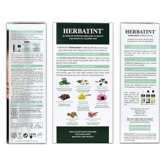 Herbatint Permanent Haircolor Gel, 5C