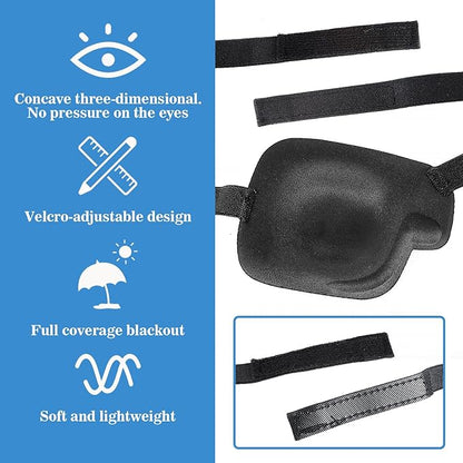 2pcs medical one-eyed patches for