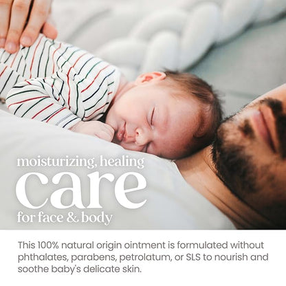 Burt's Bees Baby 100% Natural Origin Multipurpose Healing Ointment, Face & Body Baby Ointment – 7.5 Ounce Tub