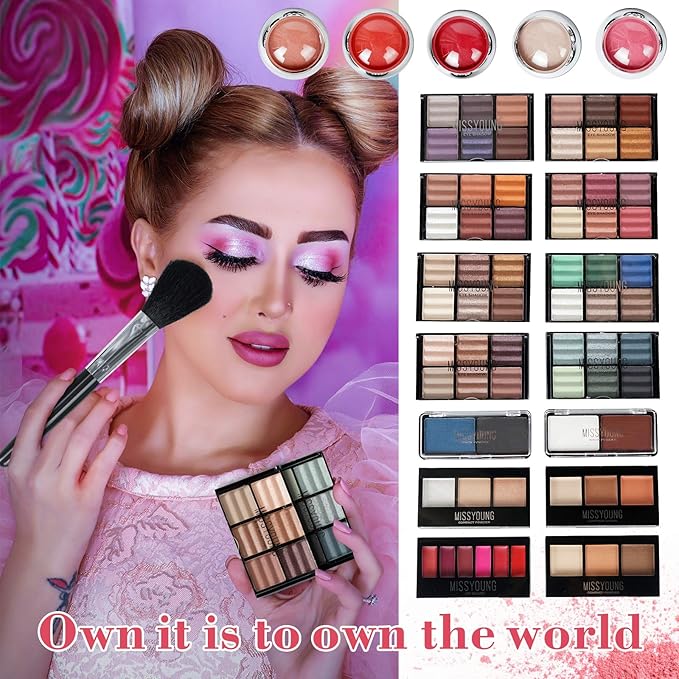 All-in-one Holiday Make up Gift Set | Makeup