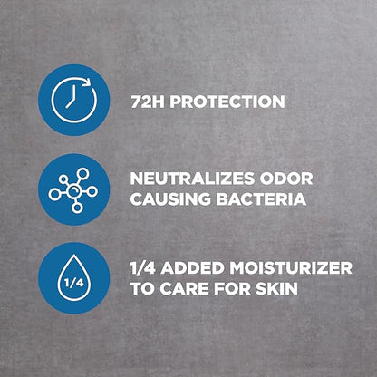 Dove Men+Care Deodorant Stick for Men Clean Comfort Pack of 2 Aluminum Free 72-Hour Odor Protection Mens Deodorant with 1/4 Moisturizing Cream 3 oz
