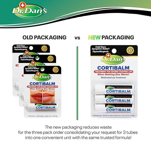 Dr. Dan's Cortibalm -3 Pack -for