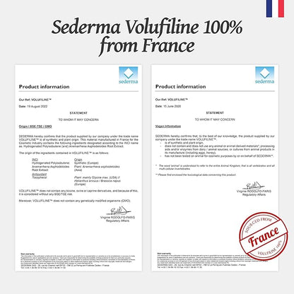 [Volufiline 12.5ml] 100% Pure Volufiline from SEDERMA (France) | DIY Skincare - Face Serum | Cosmetic Grade | For Face & Body Improved Fine Lines & Skin Elasticity