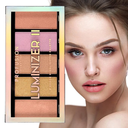 Profusion Cosmetics 5 pc Luminizer Makeup Palette