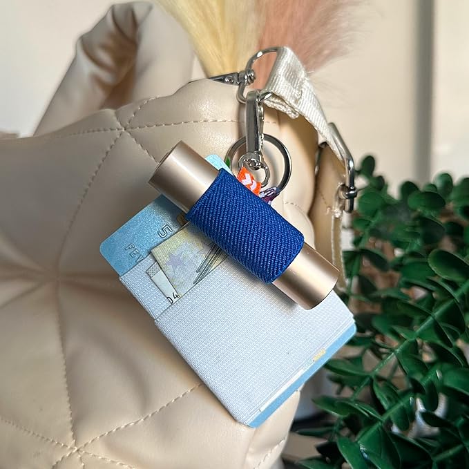 LipBalm Holder with Keychain, Lipstick Holder