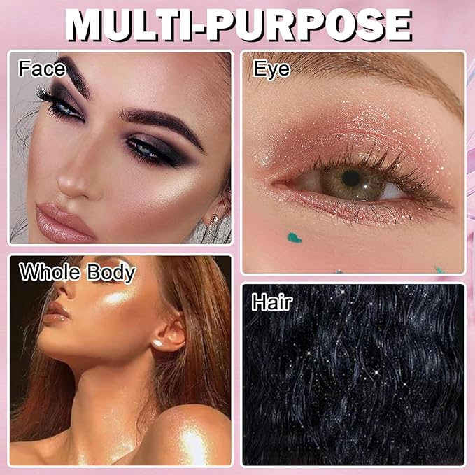 White Highlighter Makeup Palette Face Highlighter Powder Iluminadores Palette-inger Color 04 G