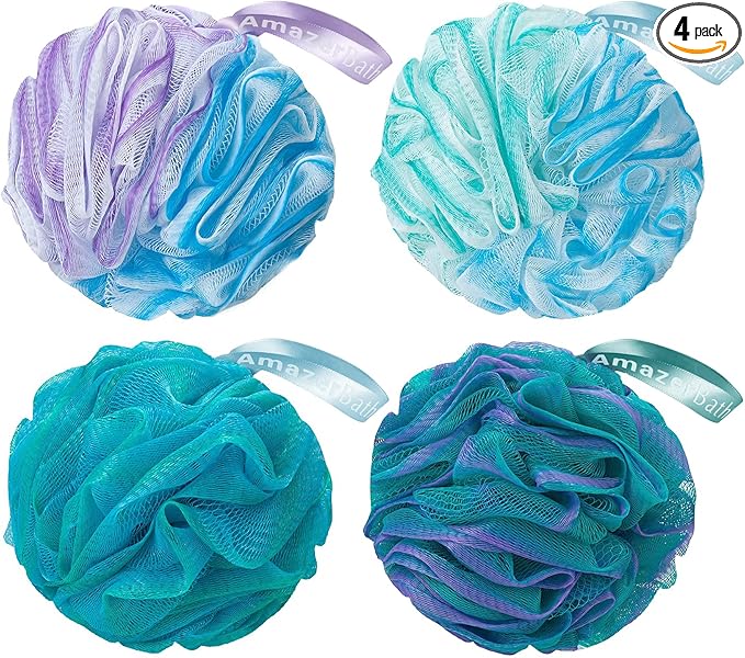 Amazerbath loofah sponge 60g/piece, exfoliating