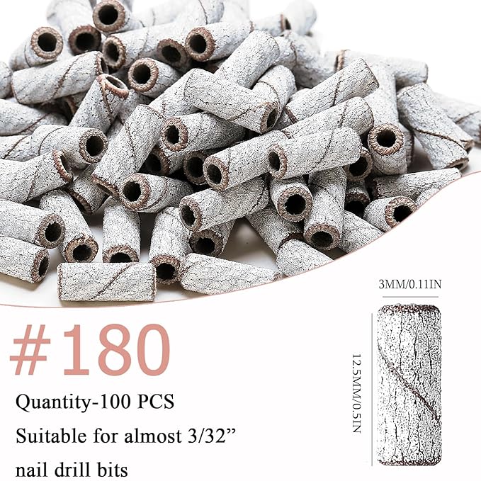 100pcs Nail Drill Bits Small