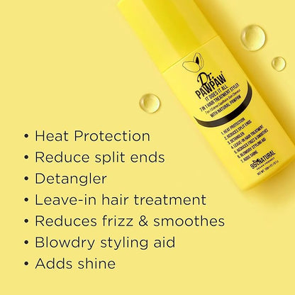 Dr. PawPaw It Does It All 7 In 1 Hair Treatment Styler - Cruelty-Free Heat Protection Spray for Hair - Ideal Heat Spray Protection for Hair - 5 oz