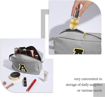 YOOLIFE Initial Makeup Bag -