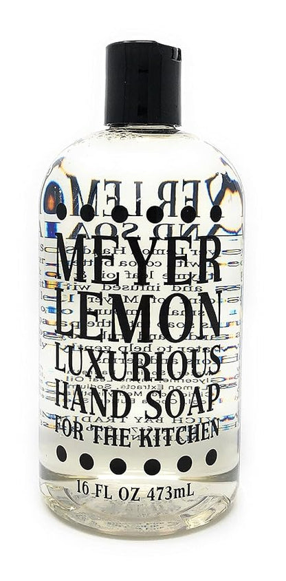 Greenwich Bay Trading Co. Luxurious Hand Soap For The Kitchen, 16 Ounce, Meyer Lemon