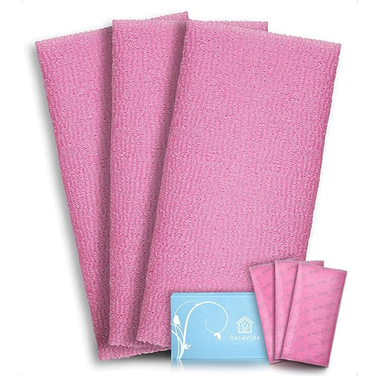 Casavida exfoliating washcloth back scrubber