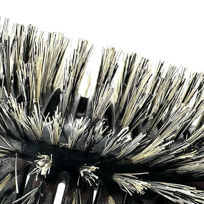 Phillips Brush Luxe Monster Vent 2 Professional Hair Brush (4.5” Diameter Barrel) – Black & Rose Gold Vented Hairbrush with Nylon Reinforced Boar Hair Bristles, Ergonomic Rubber Grip