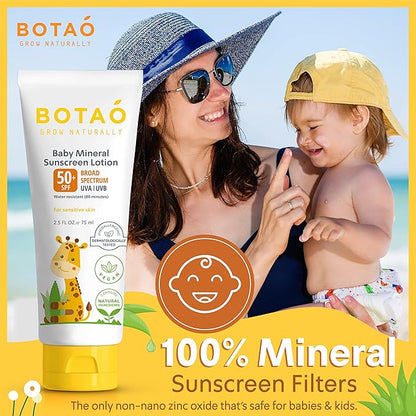 Baby Mineral Sunscreen Lotion for