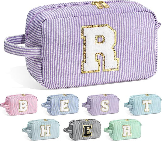 YOOLIFE Makeup Bag - Initial