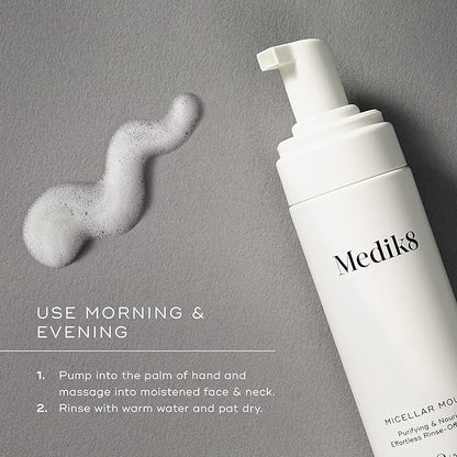 Medik8 Clarifying Foam - Lightweight Exfoliating 5 oz
