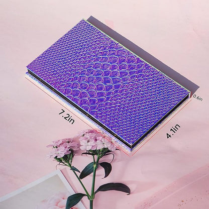 Mermaid Empty Magnetic Palette, Fish scale Empty Magnetic
