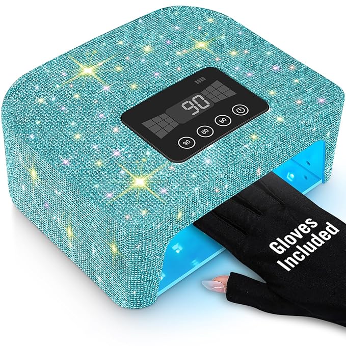 Cordless uv nail lamp, 120w