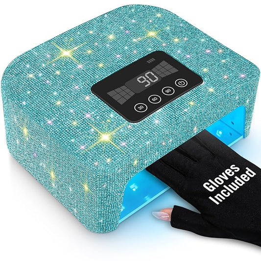Cordless uv nail lamp, 120w