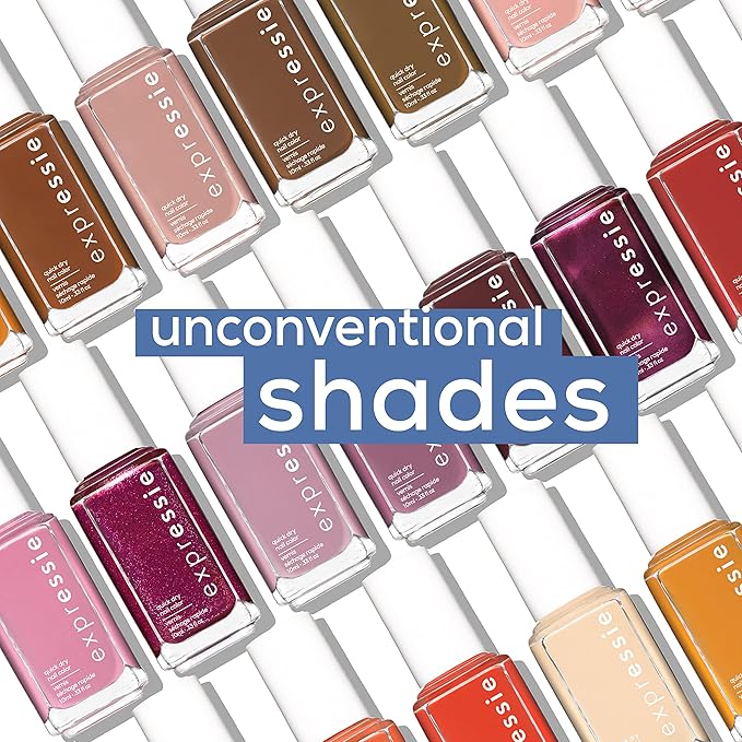 Essie expressie, Quick-Dry Nail Polish, 8-Free Vegan, Light Vegan,