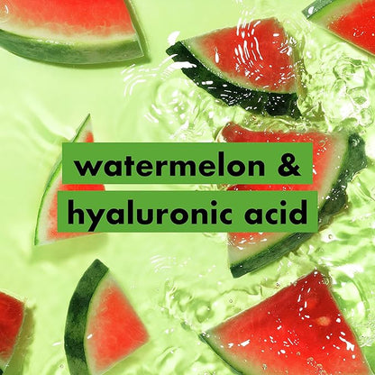 Love Beauty and Planet Plant-Based Body Wash Hydrate and Restore Skin Watermelon and Hyaluronic Acid Made with Plant-Based Cleansers and Skin Care Ingredients, 100% Biodegradable 20 fl oz