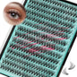 Lash Clusters Wispy 280PCS Eyelash Extension 30D Cluster Lashes Individual Lashes DIY Lash Extension Natural Look Cluster Eyelash Extensions Soft False Eyelashes at Home for Beginners(12mm)