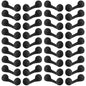 30 Pieces Disposable Nose Filters Spray Tanning With Softness Sponge Nose Filter for Sunless Nosebleed Airbrush Tanning