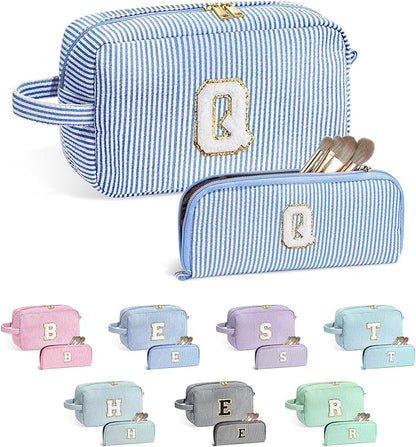 YOOLIFE Initial Makeup Bag for
