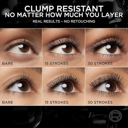 L'Oreal Paris Paradise Big Deal Waterproof Mascara, Volumizing and Lengthening Formula, Buildable, Clump Resistant, Black Mascara, 0.33 Fl Oz