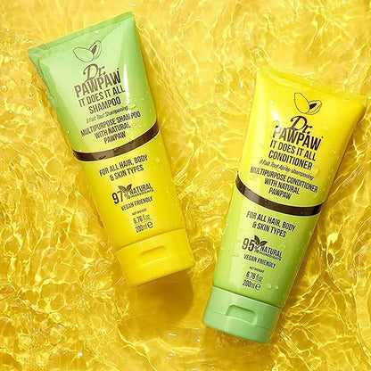 Dr.PAWPAW It Does It All Conditioner: SLS, Sulphate and Paraben Free, for All Hair Textures - (200 ml)
