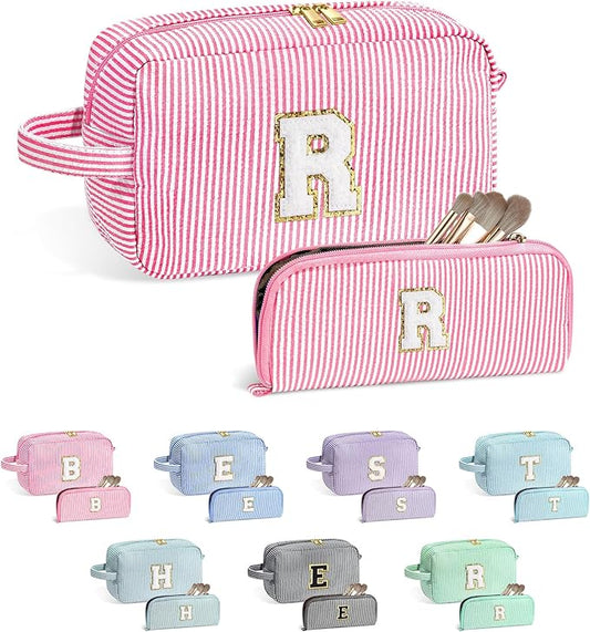 YOOLIFE Initial Makeup Bag for