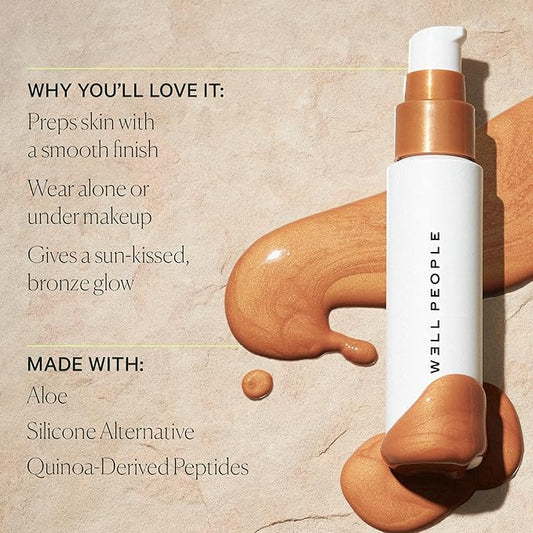 Well People Bio Bronzing Priming Serum, Nourishing Primer