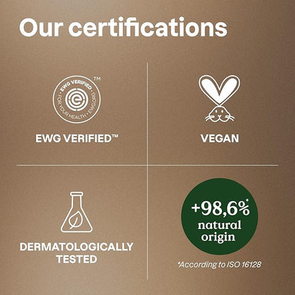 ATTITUDE Body Wash with Essential Oils, EWG Verified Shower Gel, Dermatologically Tested, Plant and Mineral-Based, Vegan Personal Care, Peppermint and Sweet Orange, Bulk Refill, 67.62 Fl Oz