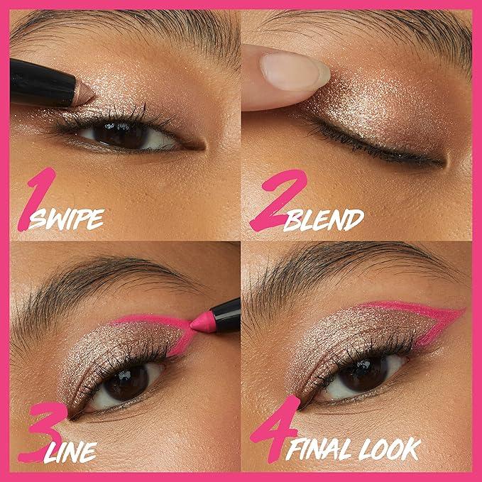 Maybelline Color Tattoo Longwear Multi-Use Eye Shadow Stix, All-In-One Eye Makeup for Up to 24HR Wear, I am Rare (Gold Shimmer), 1 Count