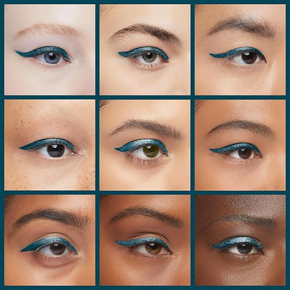 Revlon ColorStay Pencil Eyeliner with Built-in Sharpener, Waterproof, Smudgeproof, Longwearing Eye Makeup with Ultra-Fine Tip, Teal, 0.028 oz