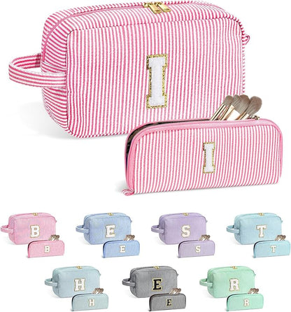 YOOLIFE Initial Makeup Bag for