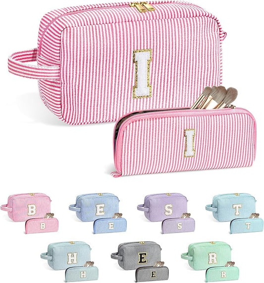 YOOLIFE Initial Makeup Bag for
