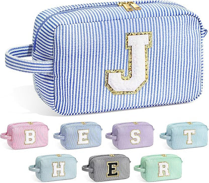 YOOLIFE Initial Makeup Bag for