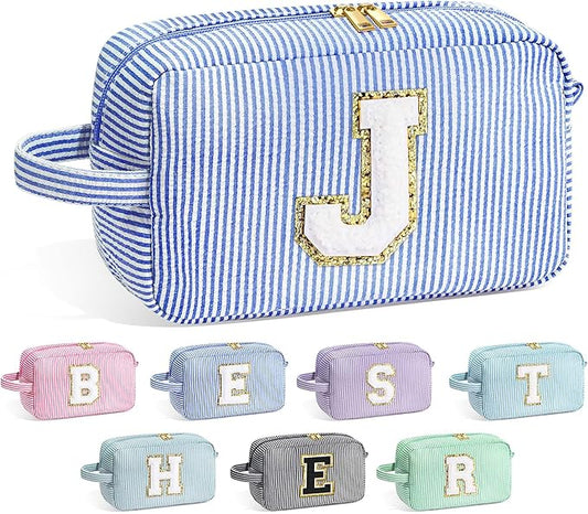 YOOLIFE Initial Makeup Bag for