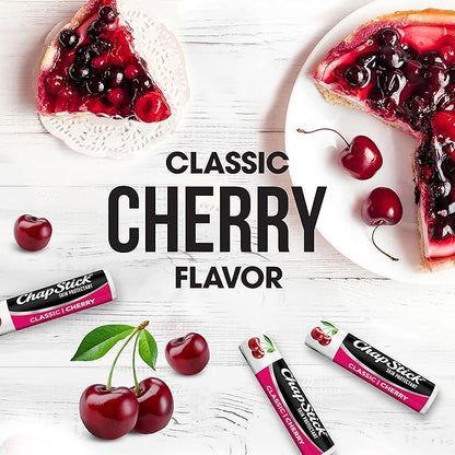 ChapStick Classic Cherry Lip Balm Tubes