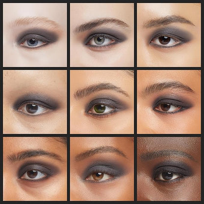 Black Matte Opaque Smokey Eye Onyx Midnight Zero Jet Black Pressed Powder Single Vegan Eyeshadow; Talc, Paraben & Cruelty Free