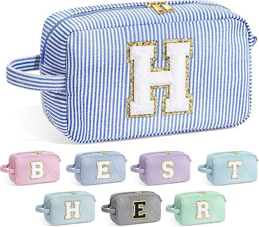 YOOLIFE Initial Makeup Bag for