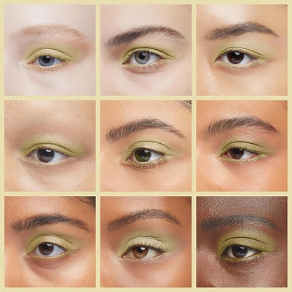 Banana Creme Matte Yellow Gold Opaque Beige Pressed Powder Single Vegan Eyeshadow; Talc, Paraben & Cruelty Free